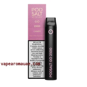 Best Disposable Vape Pod Salt Go 2500 Puffs Candy- Vape Aroma UAE