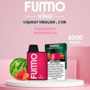 Strawberry Watermelon Disposable Vape Fumo king 6000 Puffs- Kit