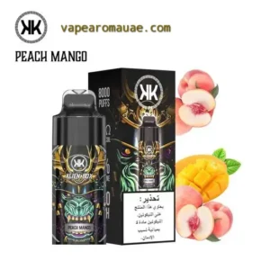 Best Disposable Kit KK Alien 8000 Puffs Peach Mango- Dubai UAE