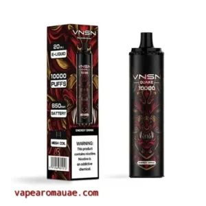 VNSN Quake 10000 Puffs Disposable Pod Energy Drink | Best Vape Kit