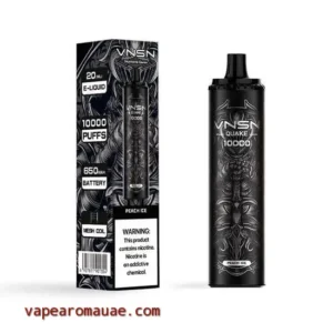 Rechargeable Disposable Vape Kit VNSN Quake 10000 Puffs Peach Ice