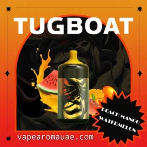 Peach Mango Watermelon Disposable Vape Tugboat Ultra 6000 Puffs