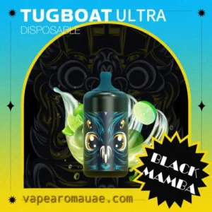 Tugboat Ultra 6000 Puffs Pod Disposable Vape Black Mamba- Dubai UAE