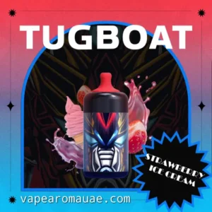 Tugboat Ultra 6000 Puffs Disposable Vape Strawberry Ice-cream