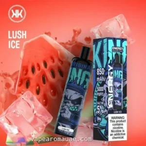 KK Energy 5000 Puffs Disposable Vape Lush Ice- Vape Aroma UAE