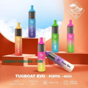 Tugboat Evo 4500 Puffs Disposable Vape | Best Pod Kit Dubai UAE