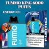 Fumo King 6000 Puffs Energy Ice Disposable Vape 20mg Dubai