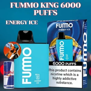 Fumo King 6000 Puffs Energy Ice Disposable Vape 20mg Dubai