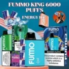 Fumo King 6000 Puffs Energy Ice Disposable Vape 20mg Dubai