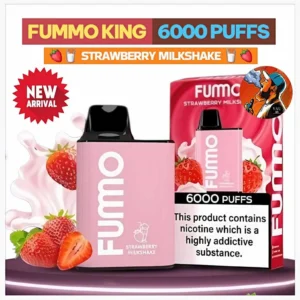 Fumo Strawberry Milkshake 6000 Puffs 20mg Disposable Vape