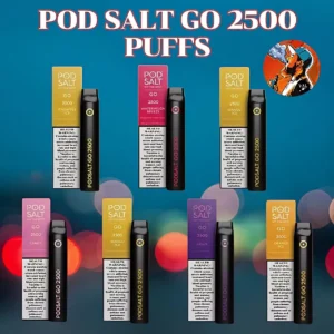 Pod Salt Go 2500 Puffs Disposable Vape In Dubai | Best Pod Kit