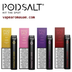 Pod Salt Go 2500 Puffs Disposable Vape In Dubai | Best Pod Kit