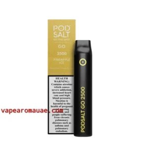 Pod salt Disposable Kit 2500 Puffs Pineapple Ice- Fast Delivery