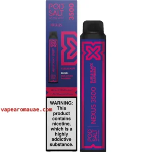 Pod Salt Nexus 3500 puffs Blue & Black raspberry disposable vape