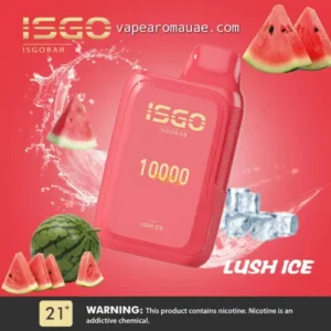 ISGO 10000 Puffs Disposable Vape Bar Lush Ice Pod- Dubai UAE