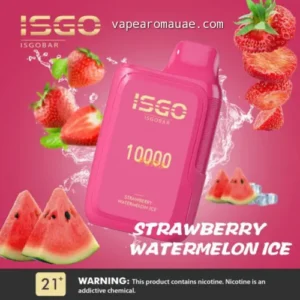 Strawberry Watermelon Ice Flavor ISGO 10000 Puffs Disposable kit