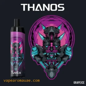 Thanos 5000 Puffs Disposable Vape Grape Ice- Best Yuoto Kit UAE