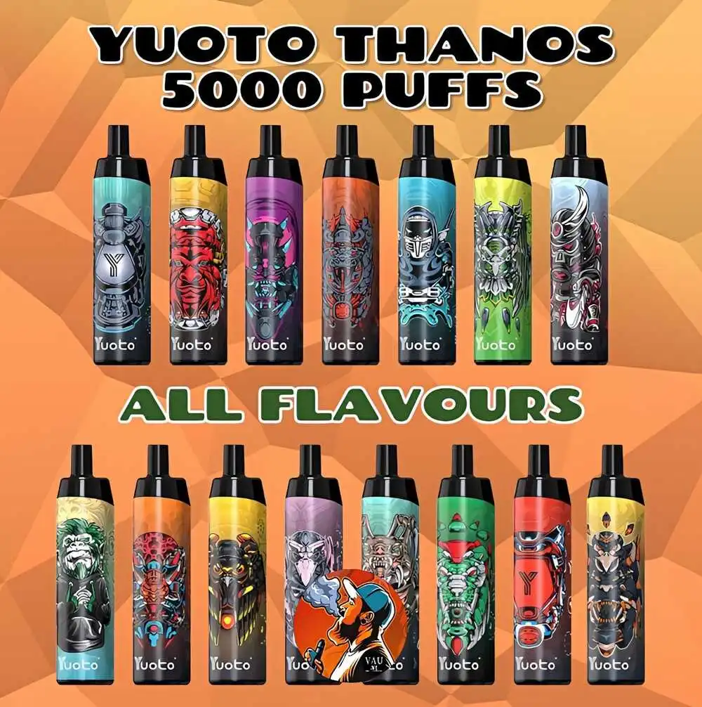 Yuoto Thanos 5000 Puffs Mint Ice Disposable Vape - Dubai