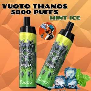 Yuoto Thanos 5000 Puffs Mint Ice Disposable Vape - Dubai