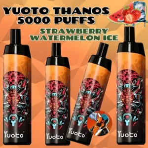 Yuoto Thanos 5000 Puffs Strawberry Watermelon Ice Vape Kit