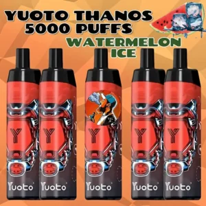 Yuoto Thanos 5000 Puffs Watermelon Ice 5% Vape Kit - Dubai