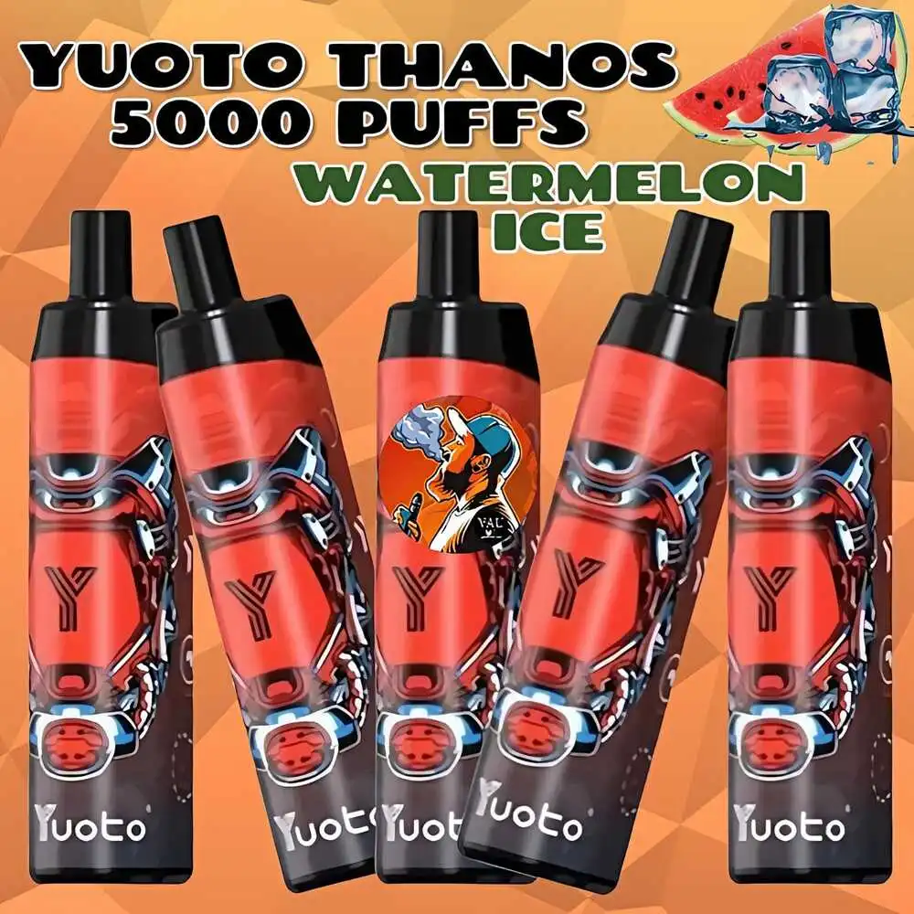 Yuoto Thanos 5000 Puffs Watermelon Ice 5% Vape Kit - Dubai