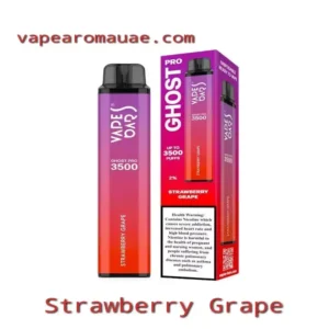 Ghost Pro 3500 Puffs disposable Pod Strawberry Grape- Vape Bar