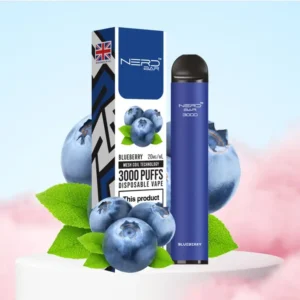 Nerd Bar Blueberry 3000 Puffs Disposable Vape Kit- click pineapple