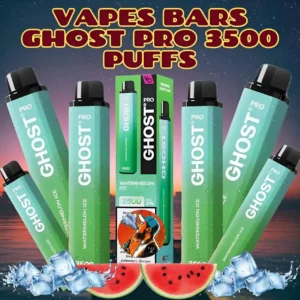 Ghost Pro Watermelon Ice 3500 Puffs Disposable Vape in Dubai UAE