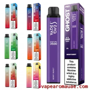 Vape Bar Ghost Pro 3500 Puffs Disposable Kit- Vape Aroma UAE
