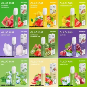 Allo Plus 5000 Puffs Disposable Vape Pod in Dubai- Authentic Kit