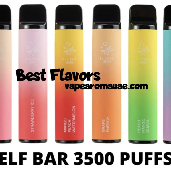 Elf Bar 3500 Puffs Disposable Vape in Dubai UAE- Best Pod Kit