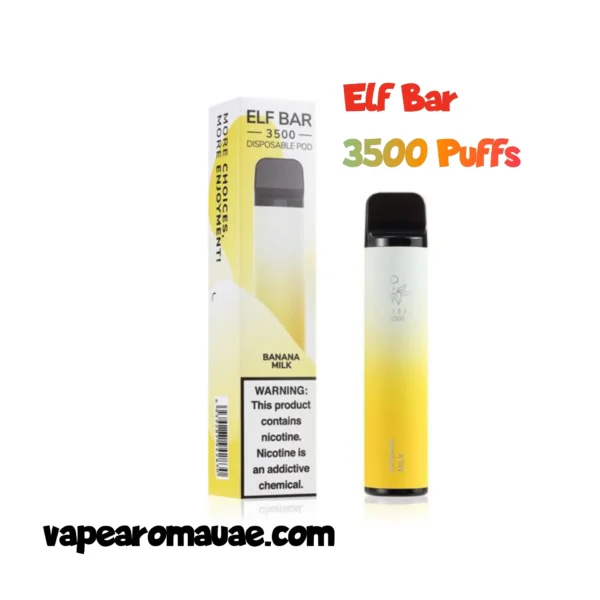 Elf Bar 3500 Puffs Disposable Vape in Dubai UAE- Best Pod Kit