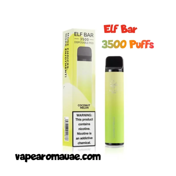 Elf Bar 3500 Puffs Disposable Vape in Dubai UAE- Best Pod Kit