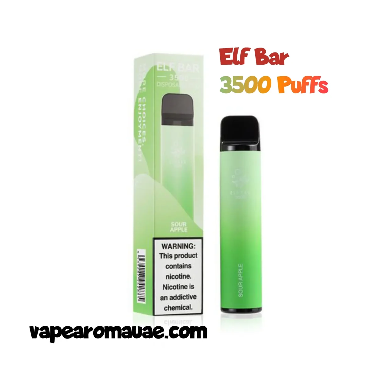 Elf Bar 3500 Puffs Disposable Vape in Dubai UAE- Best Pod Kit