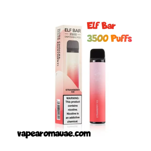 Elf Bar 3500 Puffs Disposable Vape in Dubai UAE- Best Pod Kit