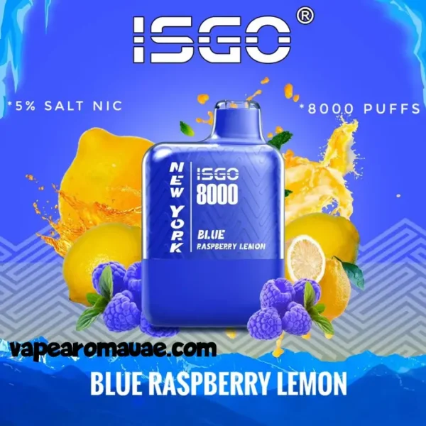 ISGO 8000 Puffs Disposable Vape New York Addition- Best Bar Kit