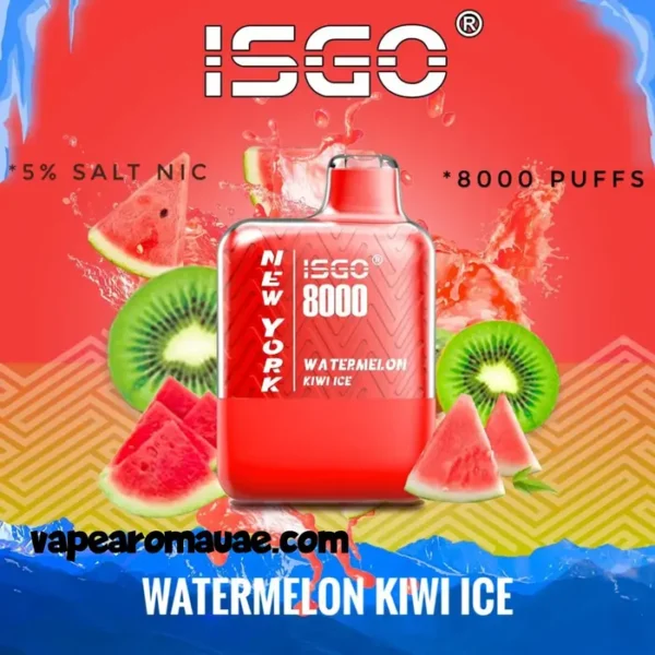 ISGO 8000 Puffs Disposable Vape New York Addition- Best Bar Kit