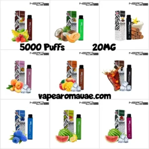 Nerd Square 5000 Puffs Disposable Vape Pod | Five Best Flavors