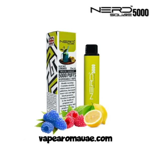 Nerd Square 5000 Puffs 20mg Disposable Vape in Dubai- Best Kit