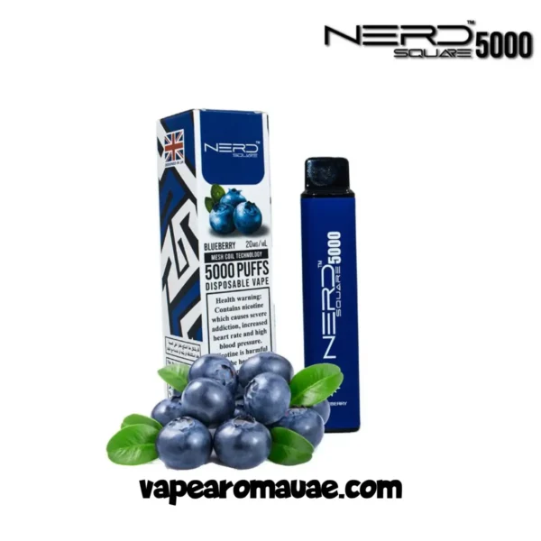 Nerd Square 5000 Puffs 20mg Disposable Vape in Dubai- Best Kit