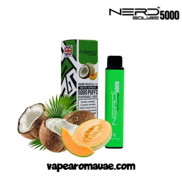 Nerd Square 5000 Puffs 20mg Disposable Vape in Dubai- Best Kit