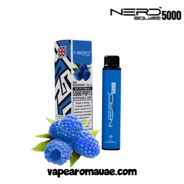 Nerd Square 5000 Puffs 20mg Disposable Vape in Dubai- Best Kit