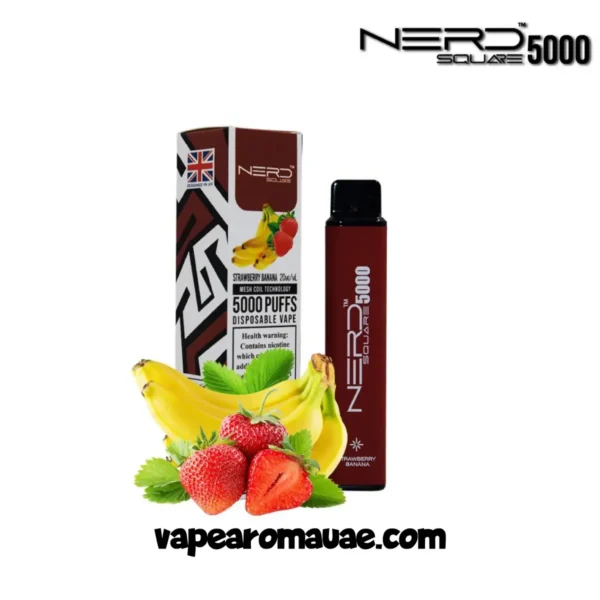 Nerd Square 5000 Puffs 20mg Disposable Vape in Dubai- Best Kit