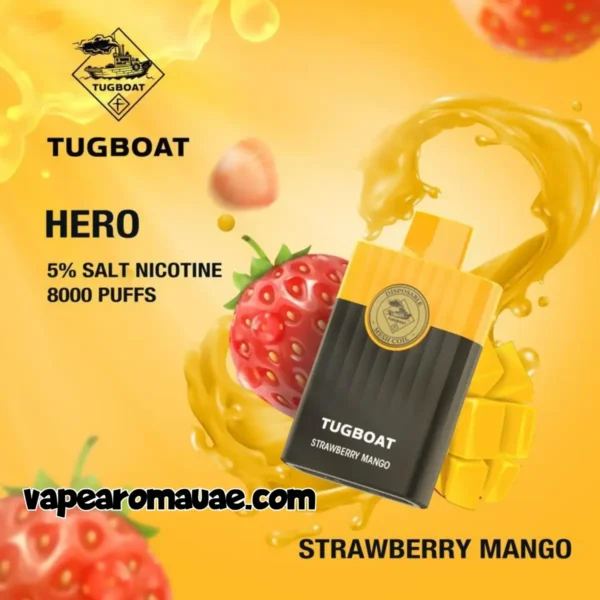 Tugboat Hero 8000 Puffs Disposable Vape Kit in Dubai- Best Price