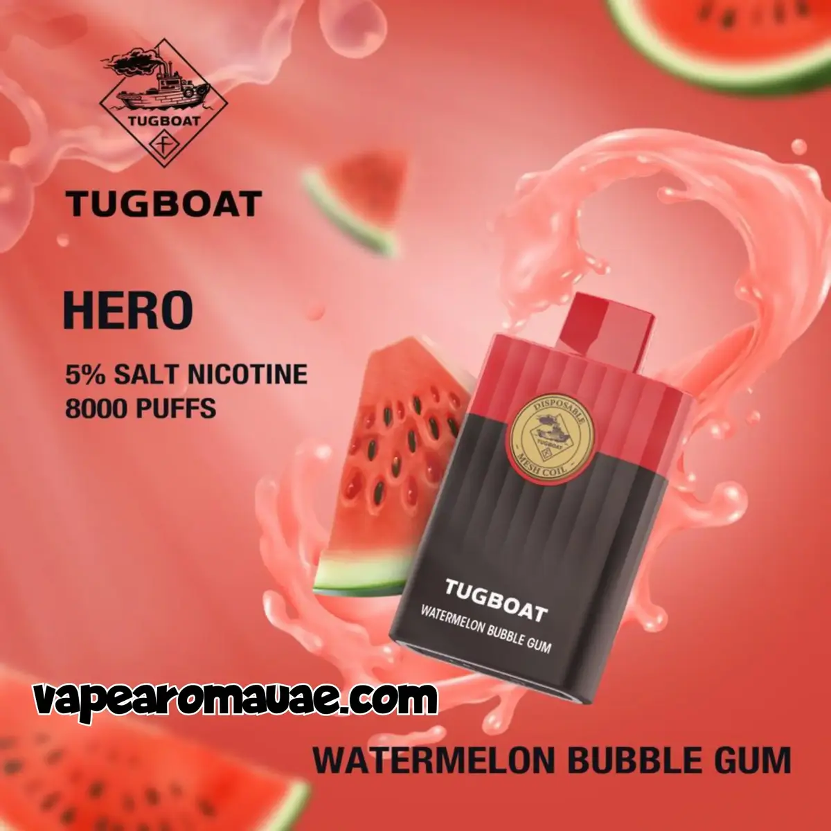 Tugboat Hero 8000 Puffs Disposable Vape Kit in Dubai- Best Price