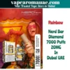 New Nerd Bar 7000 Puffs Diamond Edition Disposable Vape- Dubai