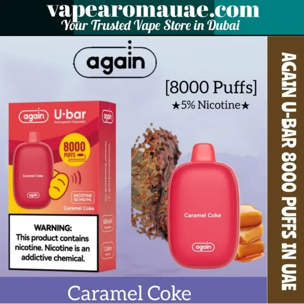 Again U-bar 8000 Puffs Disposable Vape- Dubai | Vape Aroma UAE