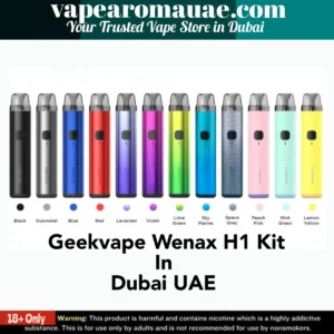 Geekvape Wenax H1 Kit 1000mAh 19W 2.5ml Pod System- Dubai