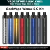 Geekvape Wenax S-C Kit 1100mAh 2ml Pod System in Dubai UAE